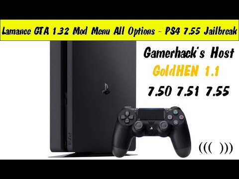 How To Install A GTA 5 Mod Menu On PS4 PlayStation 4 Jailbreak 