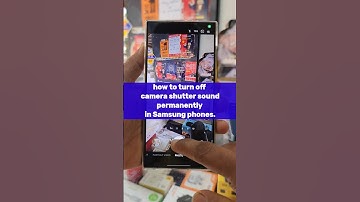 Turn off camera shutter sound permanently in Samsung phones | Samsung usefull tricks