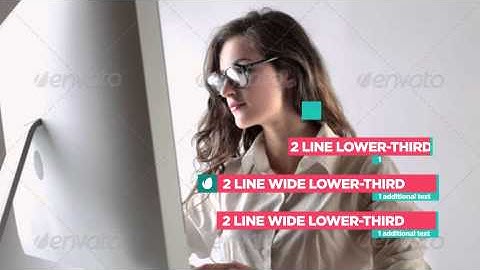 After Effects Project Files - Minimal Lower Third Pack - VideoHive 9120301