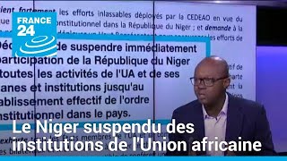 L'Union africaine suspend le Niger de ses institutions après le coup d'État • FRANCE 24