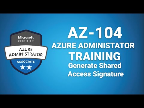 Generate Shared Access Signature | Azure Tutorial