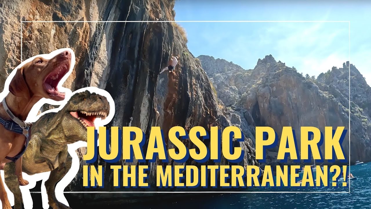 E50 Mallorca’s own Jurassic Park – Sa Calobra rock climbing by sailboat