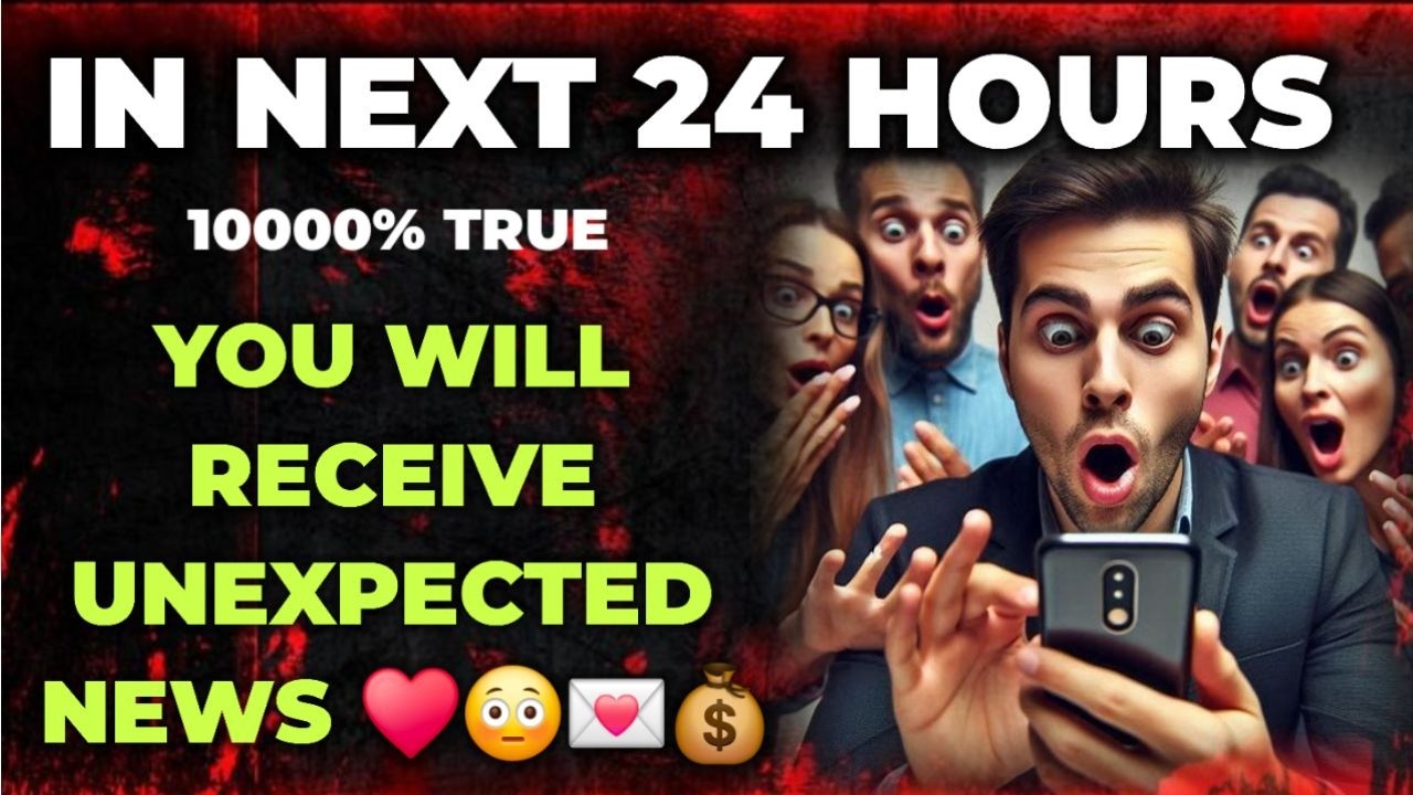 IN NEXT 24 HOURS❤️UNEXPECTED NEWS COMING🔥PICK A CARD TAROT - HINDI TAROT - TAROT READING