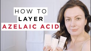 How To Layer Azelaic Acid | My Morning Skincare Routine | Dr Sam Bunting