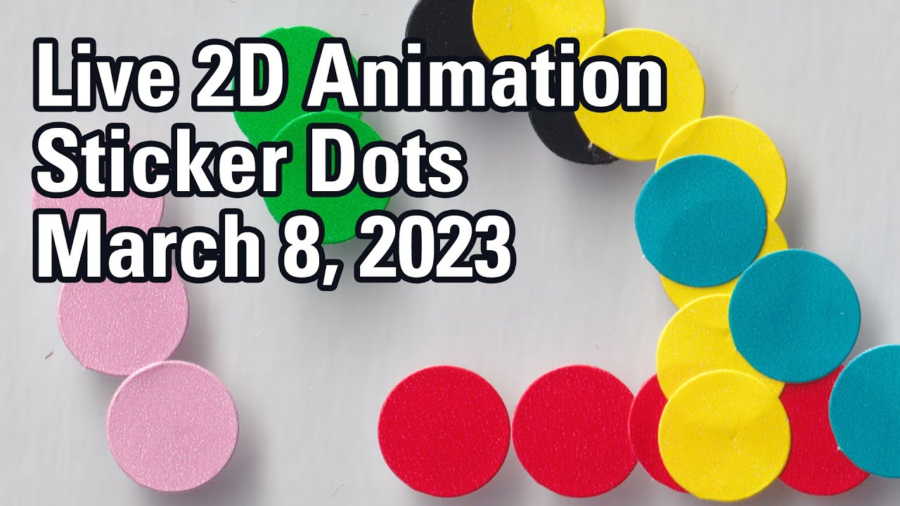Animation Sticker Mixing Sticker Dots Animation - 3/08/2023 - 2D Animation - YouTube