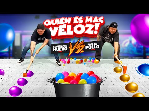 EL THOR MAS FUERTE GANA $50 MIL/ que equipo será el más veloz, pata de pollo vs sopita con huevo🥊