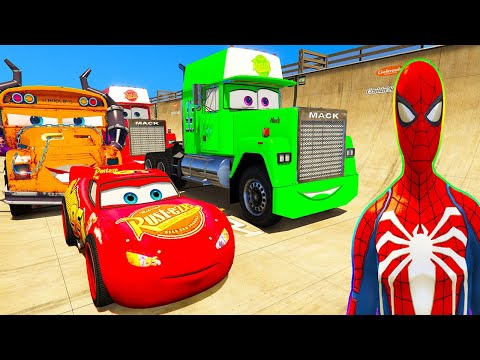 SPIDERMAN McQueen CARS