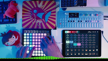 Chill Out with my Retro Cinematic Live Recording on iPad & Launchpad | Ampify Music Jam