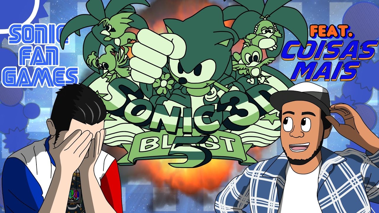 SONIC 3D BLAST 5 PARA GAME BOY (feat. Coisas Mais) | Sonic Fan Games #18