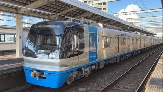 千葉NT 9128編成 北総線内試運転 新鎌ヶ谷通過