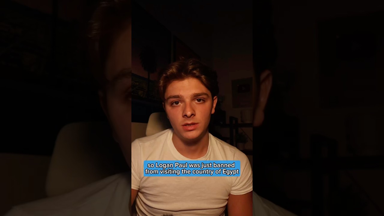 Logan Paul got BANNED from Egypt 😭