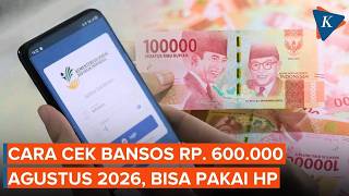 How to Check BPNT Social Assistance for August 2026: Get Rp 600,000, Easy Using Your Phone