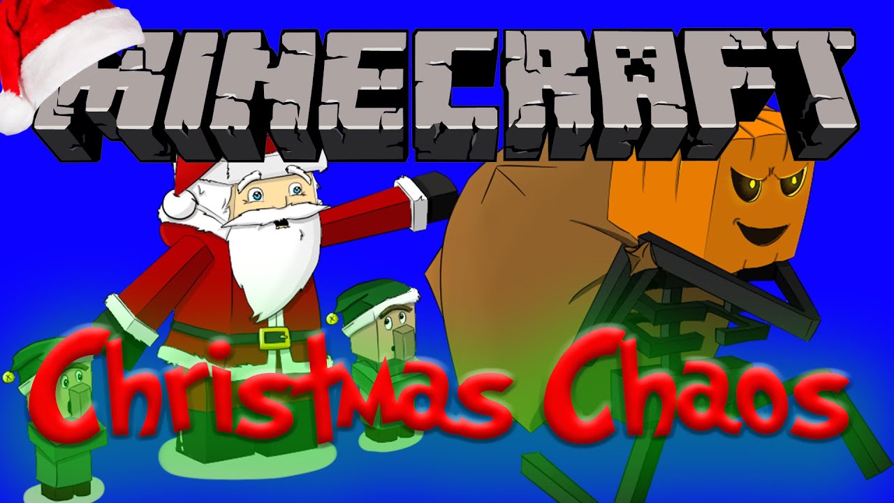 Minecraft: CHRISTMAS CHAOS! - Mineplex Mini Game - w/FACECAM