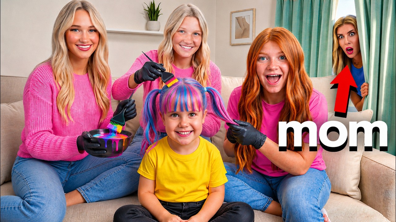 TEENAGERS Babysit Daughter *Home Alone*