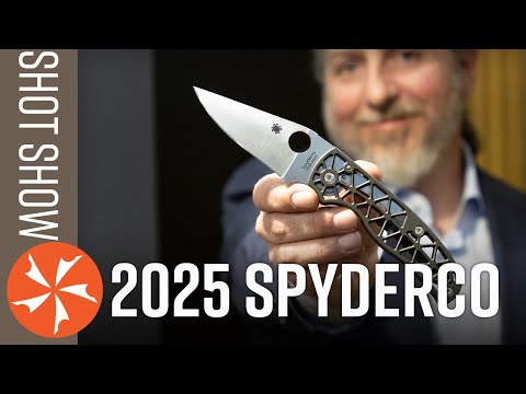 Spyderco Reveal , Trying New Things! SHOT Show 2025