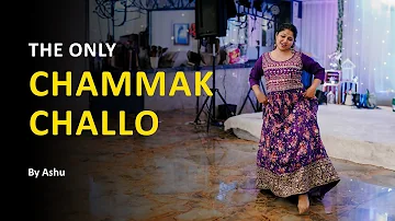 Chammak Challo Dance by Ashu at Jisna and Akshay's Sangeet