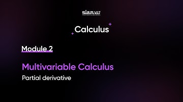 2.3:- Partial derivative