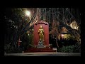 Buddhist temple, 4 am, ringing for morning prayer. Wat Bo, Siem Reap, Cambodia