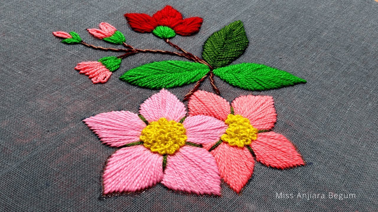 Cute Embroidery Flowers for your Beautiful Dress,Embroidery,Secrets of