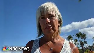 Lahaina tourist describes resort lockdown, wildfire devastation