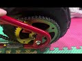 Great quality, durable 50T sprocket for a mini bike