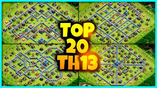 NEW BEST TH13 BASE WAR/TROPHY Base Link 2023 (Top20) Town Hall 13 Farming Base (Clash of Clans)