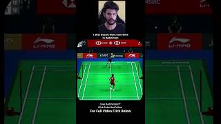 Which 1 is Best ? Overhead Badminton Shot OR Backhand Shot #badminton #shorts