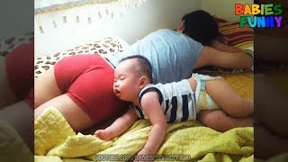 Baby and Daddy Funny Moments - Funniest Babies Videos 2019