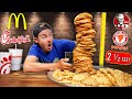 Eating The BIGGEST Fast Food Chicken Sandwich In America!
