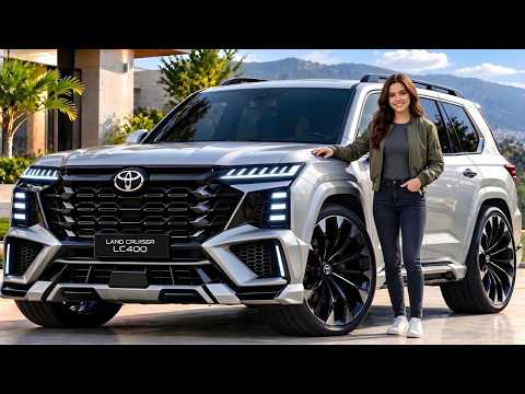 2027 Toyota Land Cruiser LC400 Silver – Luxury SUV, Bold Design & Next-Level Performance!