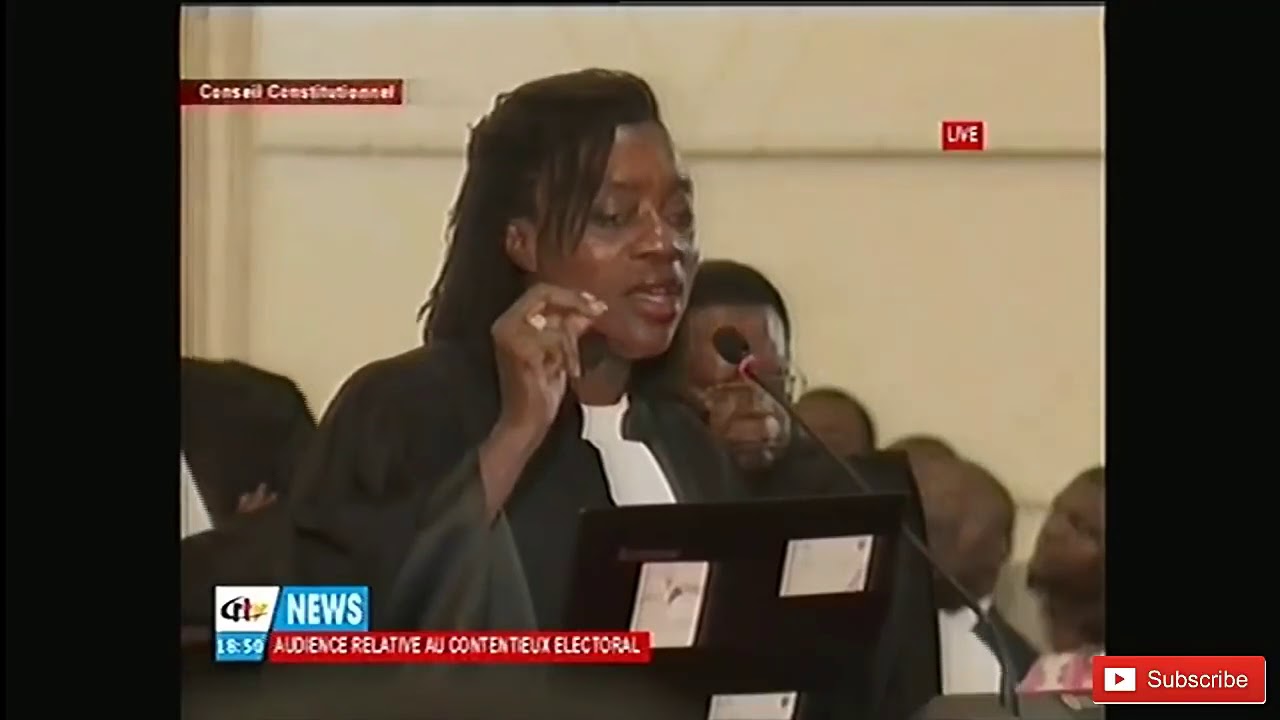 Me Ndoki Michel teaches the notion of voting in the Constitutional Council