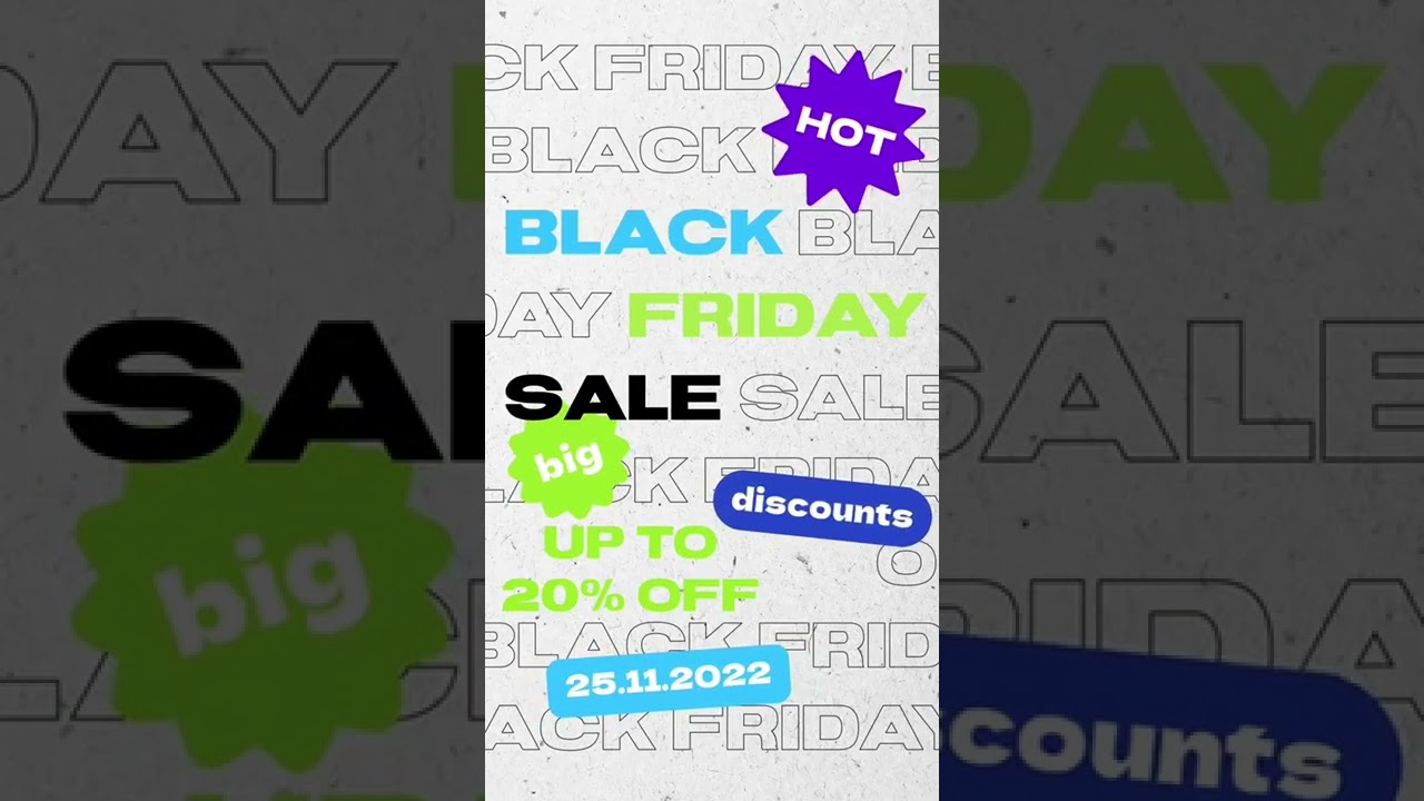 Here comes the Black Friday Sale! 🎉Up to 20% OFF Black Friday Only