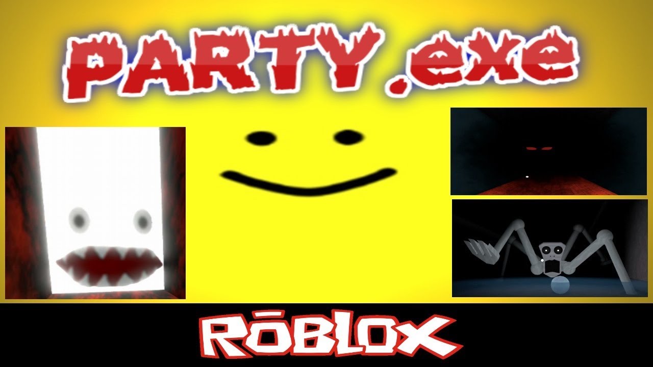 Party Exe All Endings By 8dsk Roblox Youtube - roblox creepypasta partyexe roblox free knife