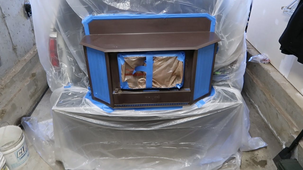 Diy Woodstove Paint Job