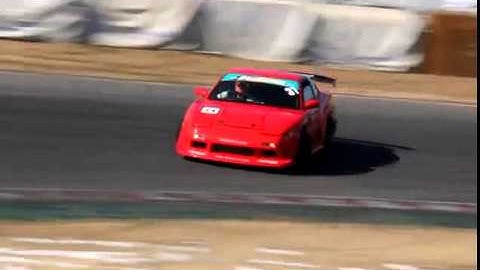GP Sports Red 180SX Drift!