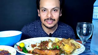 MUKBANG EATING||SPICY BIG SIZE BEEF CURRY, WITH RICE #youtube