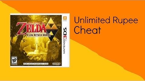 The Legend of Zelda: A Link Between Worlds - Unlimited Rupee Cheat