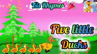 Five Little Ducks Rhyme Adventure| A magical journey | Nursery Rhymes and Baby Rhymes |