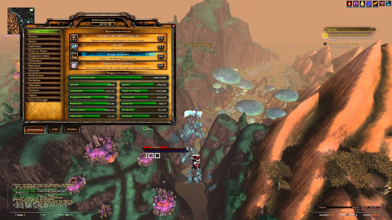 Skettis & Lost Veil Anzu Scouting Missive Farm 6.2