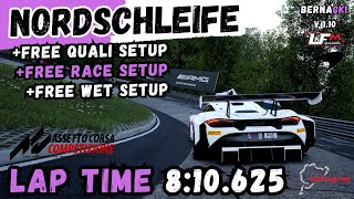 MCLAREN 720S GT3 EVO | NORDSCHLEIFE 8:10.625 | HOTLAP + FREE SETUP | ACC