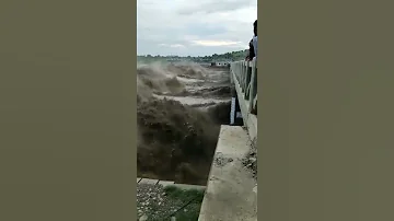 Last Moments Of Munda Headworks Before It Collapsed Charsadda Nowshera Swat Pakistan 