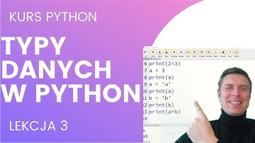 Podstawowe typy danych w Python - kurs szkoła podstawowa