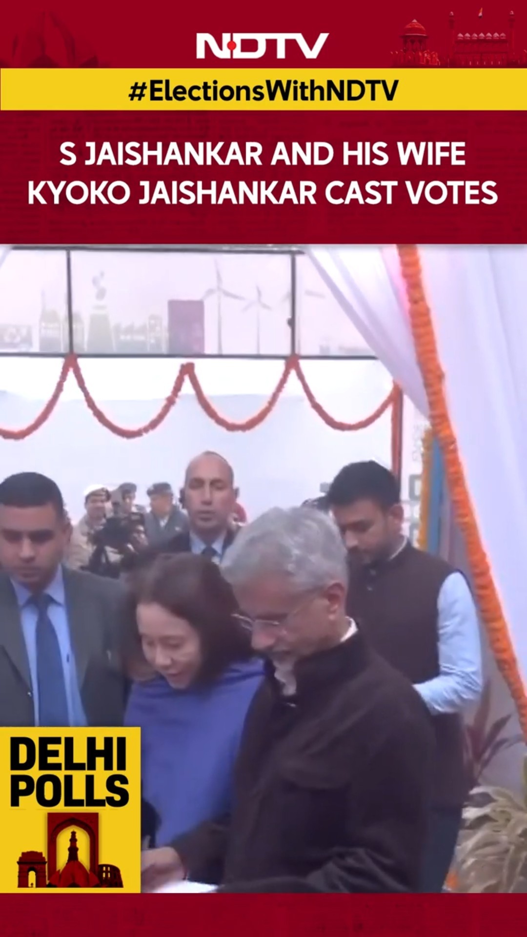 Delhi Election Voting Live | Jaishankar, Wife Cast Their Votes At Sansad Marg Polling Booth