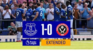 EXTENDED PREMIER LEAGUE HIGHLIGHTS: EVERTON 1-0 SHEFFIELD UNITED
