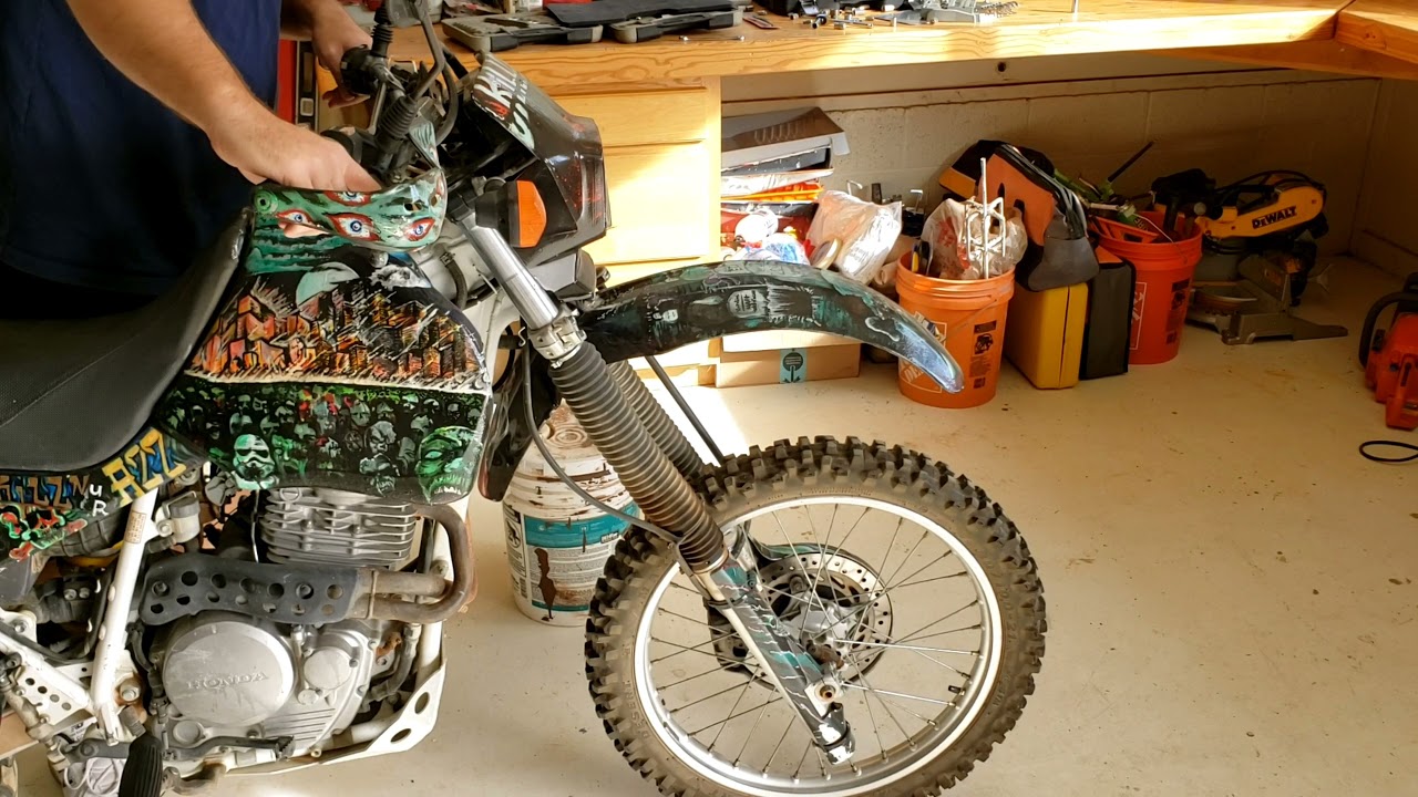 How To Realign Dirtbike Forks/ Tire YouTube