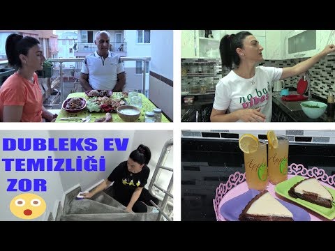 MUTFAK DOLAPLARINI DEĞİŞTİRİYORUZ😍YAŞ PASTA TADINDA KEK🍎ELMALI LİMONATA🍋 (VLOG 798)