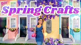 Let’s Make Spring Crafts : Flowers on Vines, Wall Fountain, & Flower Bed