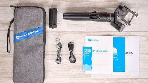 feiyutech vimble 2a unboxing and sample footage