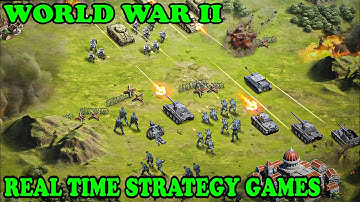 6 WW2 RTS & Strategy Games For Android iOS | World War 2 RTS Mobile