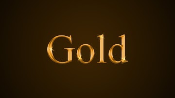 How to Create Gold Text Effect in Photoshop | Photoshop Tutorial